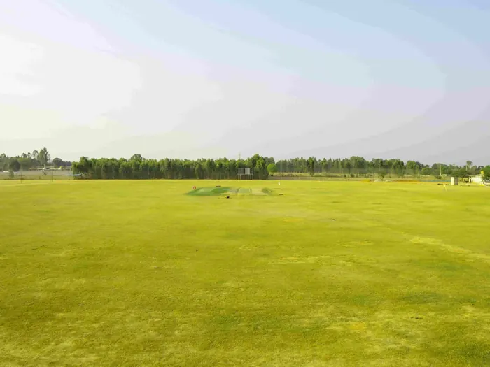 The main turf ground at Kreeda Kshetra