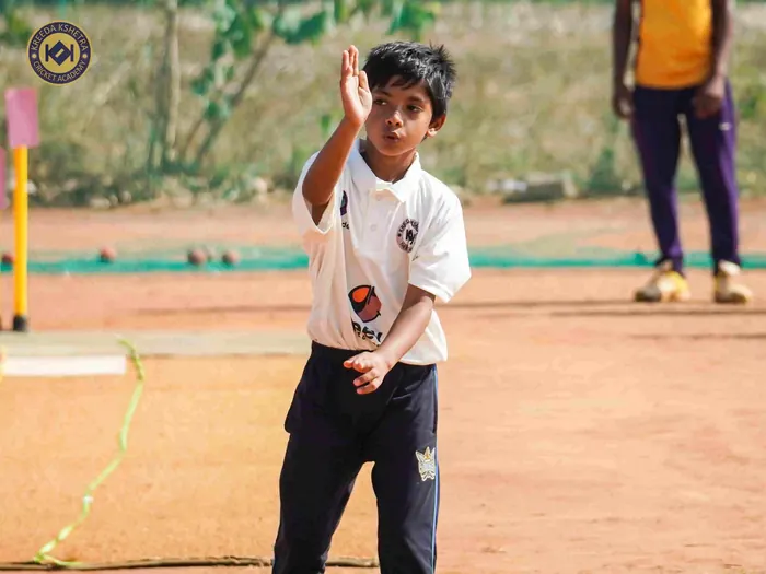 The prepared match pitch